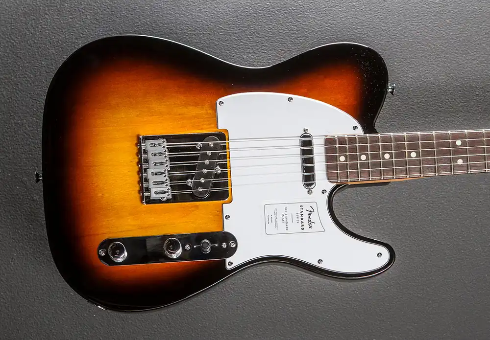 Authentic Standard Telecaster - 3 Color Sunburst w/Indian Laurel– Dave's Guitar Shop