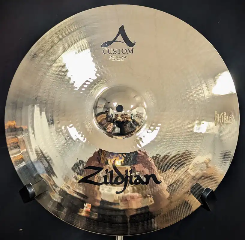16 Inch A Custom Fast Crash– Dave's Guitar Shop Warranty Included