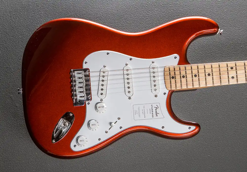 Top Rated Standard Stratocaster - Candy Cola w/Maple– Dave's Guitar Shop
