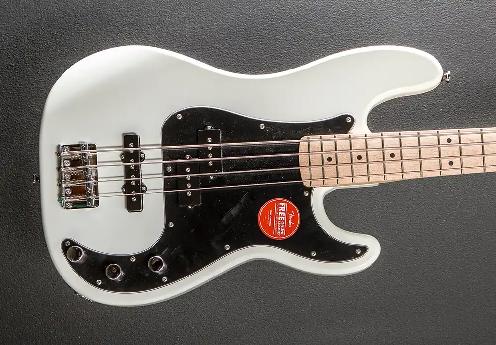 Discount Affinity Series Precision Bass PJ - Olympic White w/Maple– Dave's Guitar Shop