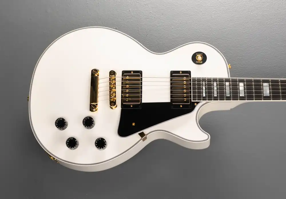 Limited Edition Les Paul Custom w/Ebony Fingerboard Gloss - Alpine White– Dave's Guitar Shop