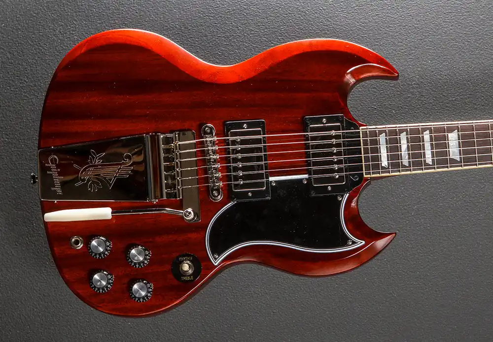 "Inspired by Gibson Custom" 1964 SG Standard Reissue w/Maestro Vibrola– Dave's Guitar Shop Price Cut