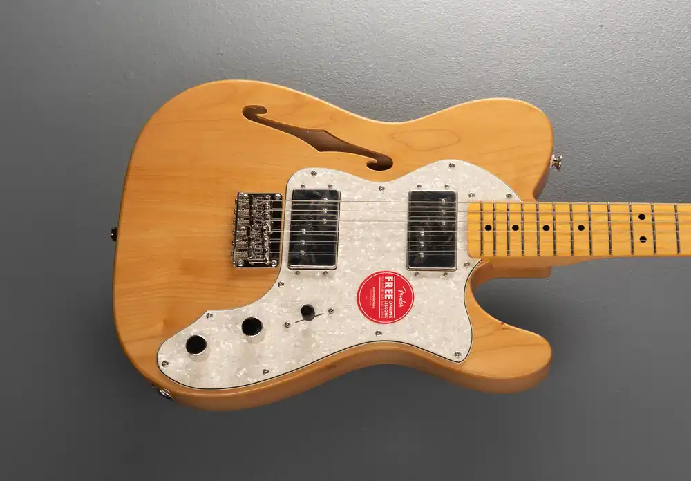 New Arrival Classic Vibe 70’s Telecaster Thinline - Natural– Dave's Guitar Shop