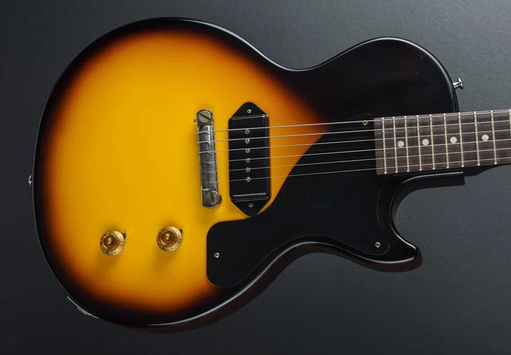 Cheap 1957 Les Paul Junior Single Cut Reissue - Vintage Sunburst– Dave's Guitar Shop