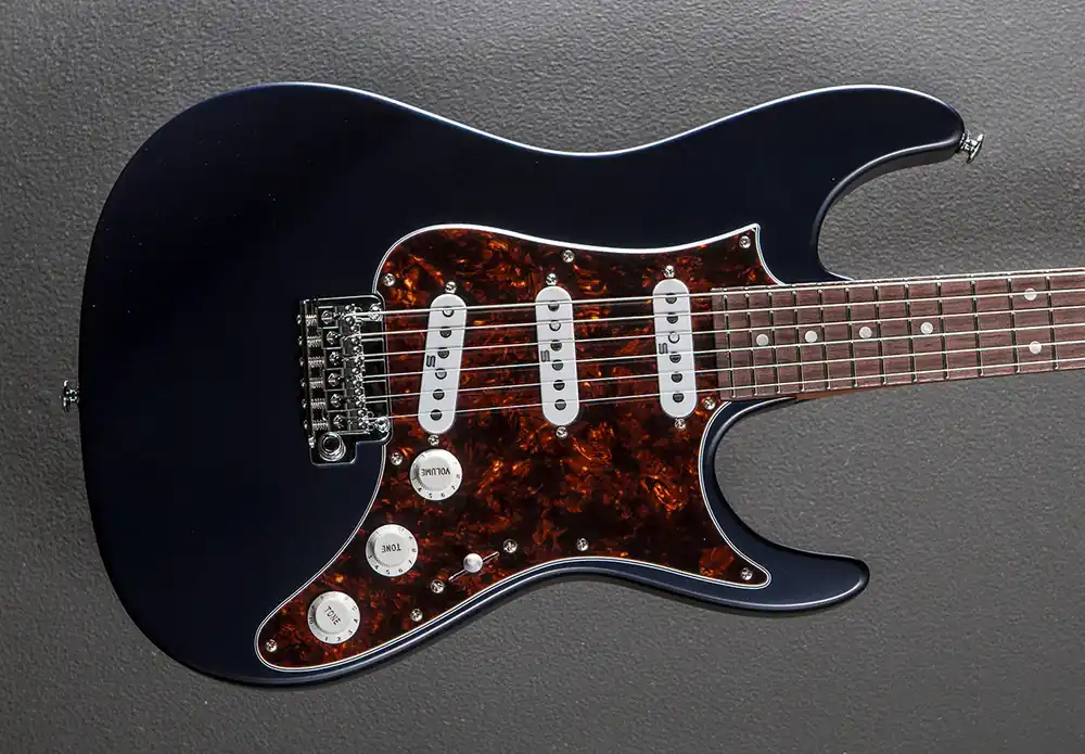 Prestige AZ2203NT - Dark Tide Blue Flat– Dave's Guitar Shop Limited Offer