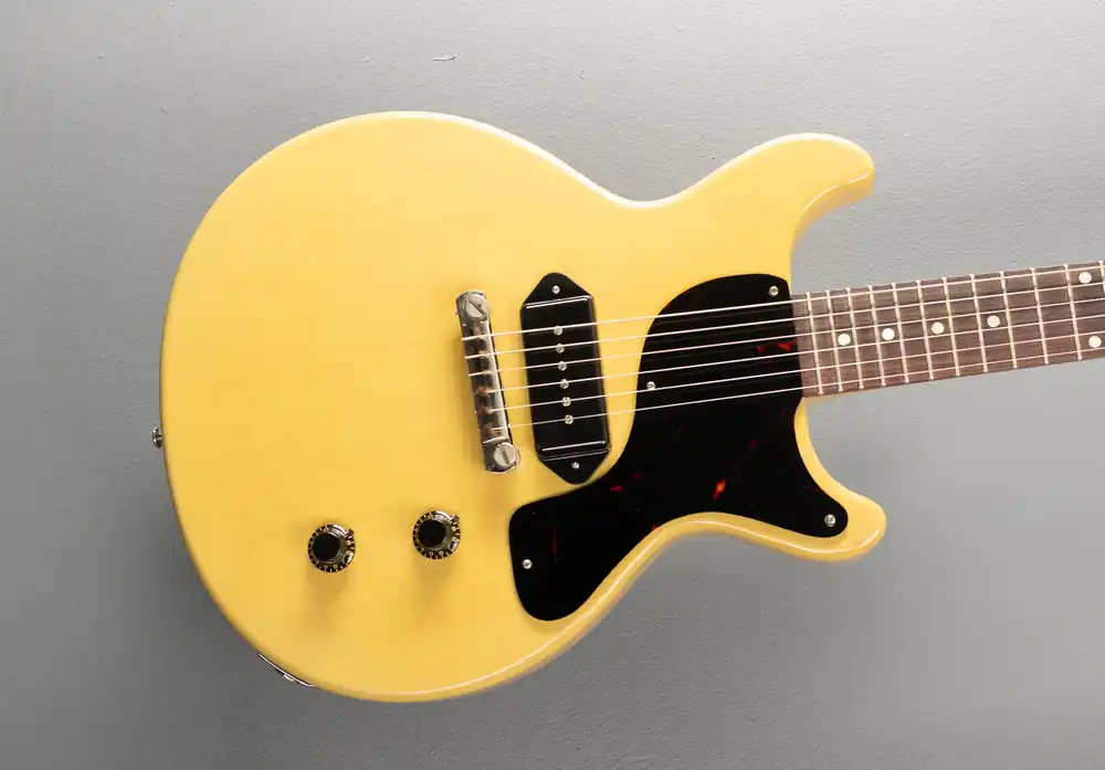 Viral 1958 Les Paul Junior Double Cut Reissue - TV Yellow– Dave's Guitar Shop