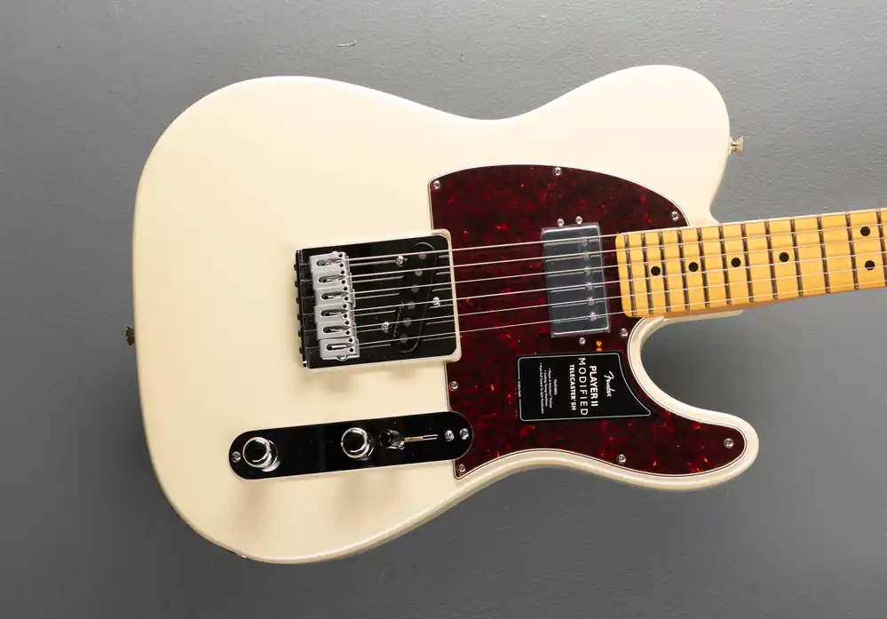 Player II Modified Telecaster SH - Olympic Pearl– Dave's Guitar Shop Best Seller