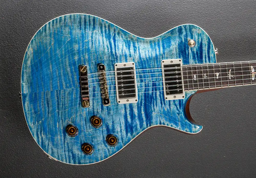 High Quality 40th Anniversary PRS McCarty SC56 Limited Edition - Faded Blue Jean– Dave's Guitar Shop