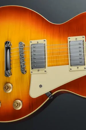 "Inspired by Gibson Collection" Les Paul Standard 50's Figured Top - W– Dave's Guitar Shop Final Sale
