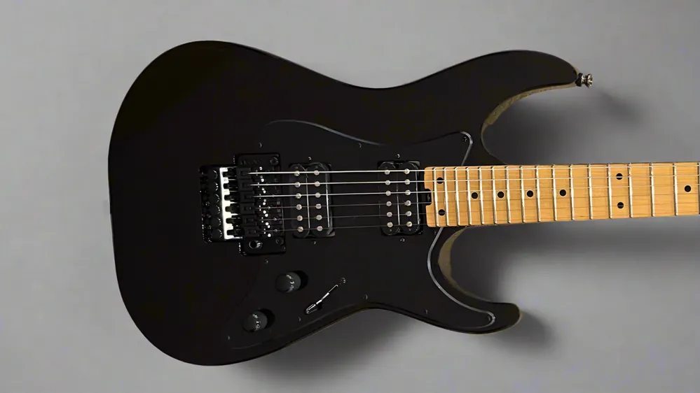 Fast Shipping Volante HHFR - Intruder Black– Dave's Guitar Shop