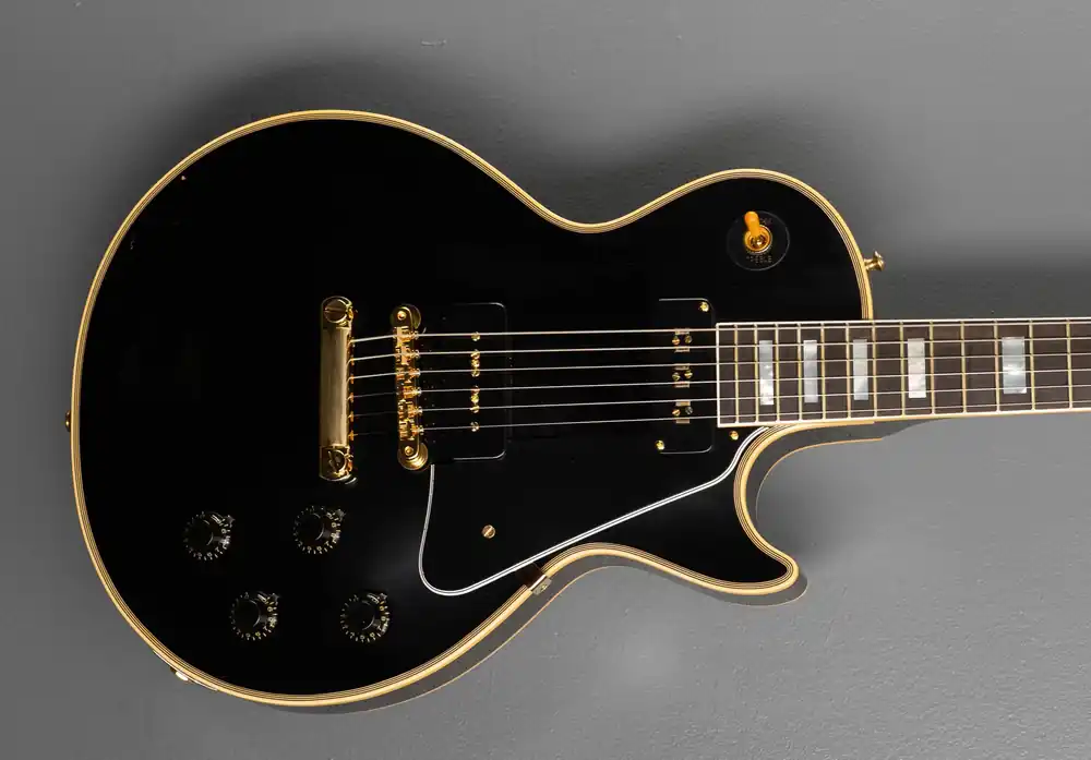 1954 Les Paul Custom Staple Pickup Reissue - VOS Ebony– Dave's Guitar Shop Hassle-Free Returns