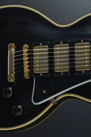 1957 Les Paul Custom Reissue - VOS Ebony 3-Pickup– Dave's Guitar Shop Next Day Delivery
