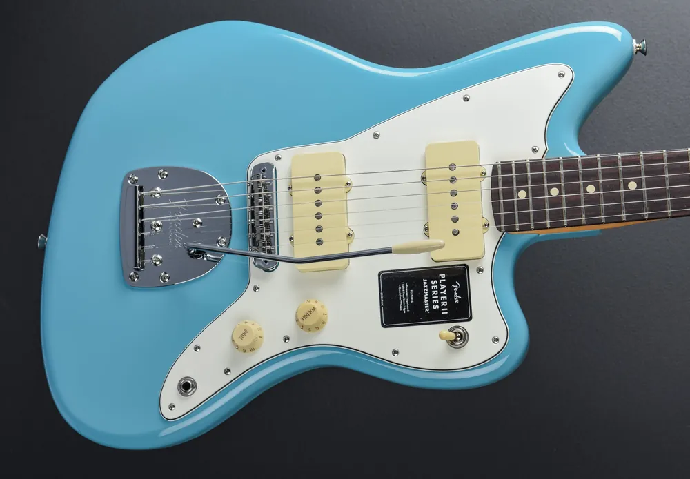 Player II Jazzmaster - Aquatone Blue– Dave's Guitar Shop Time-Limited
