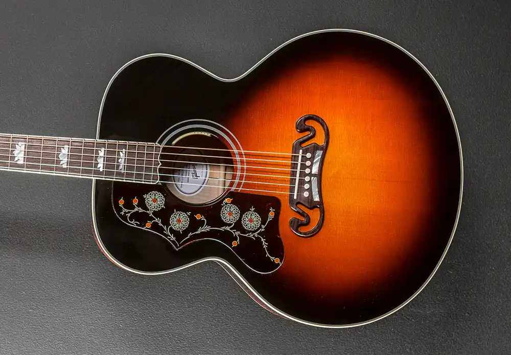 Wholesale SJ-200 Standard Maple Left Hand - Tri-Burst– Dave's Guitar Shop