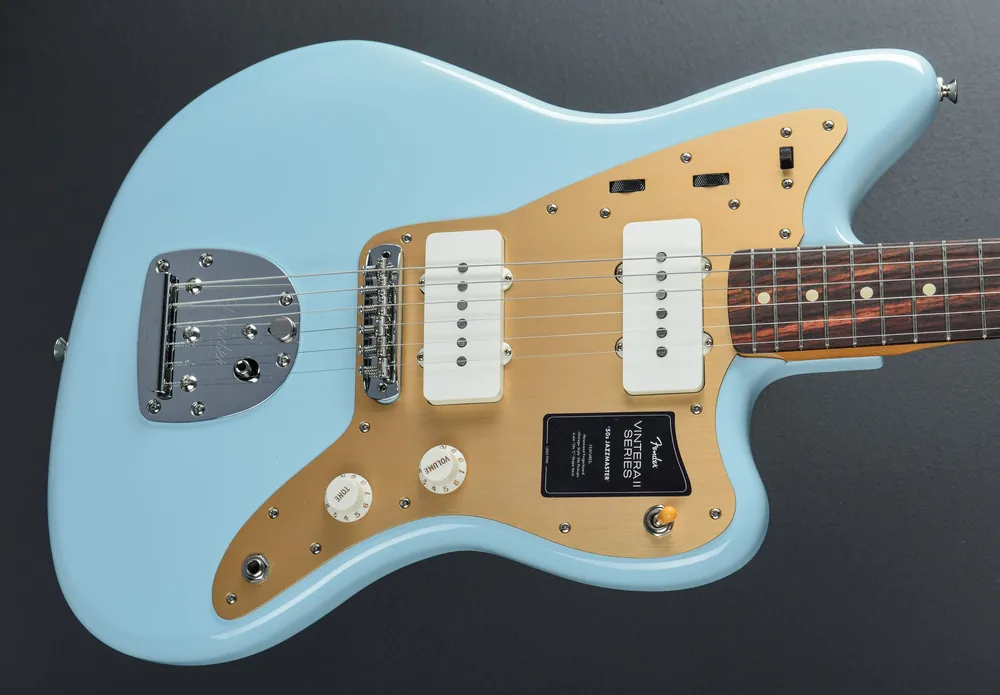Fast Shipping Vintera II 50's Jazzmaster - Sonic Blue– Dave's Guitar Shop