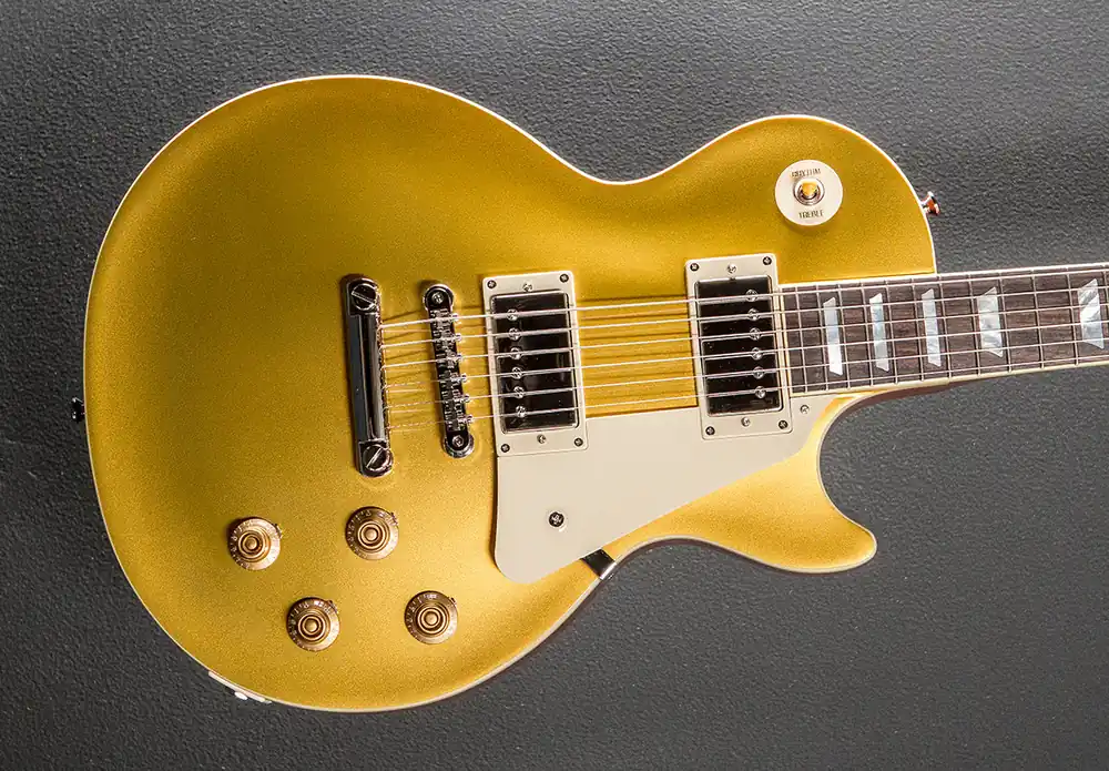 Affordable "Inspired by Gibson Custom" 1957 Les Paul Goldtop Reissue - Double Gol– Dave's Guitar Shop