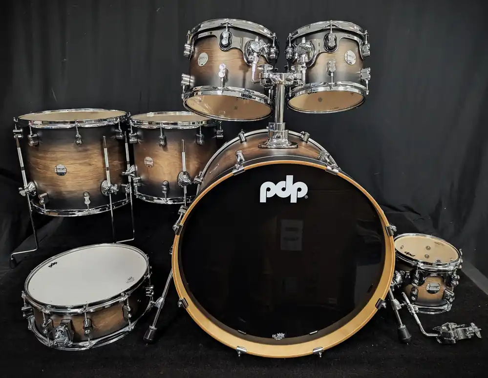 Modern Concept Maple 7-Piece Shell Pack Charcoal Satin Burst– Dave's Guitar Shop