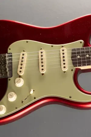 1960 Journeyman Relic Hardtail Stratocaster - Candy Apple Red– Dave's Guitar Shop New Release