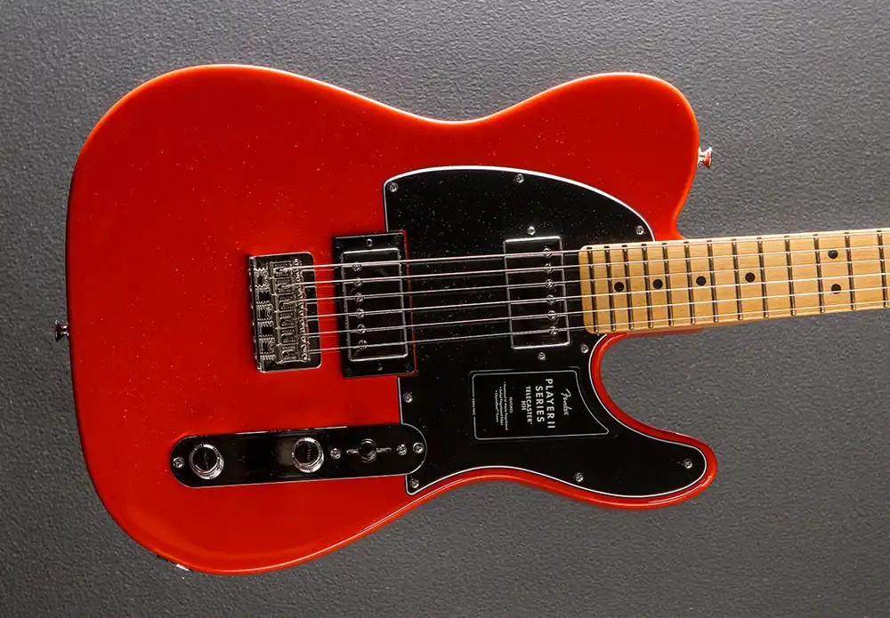 Get Yours Player II Telecaster HH - Coral Red w/Maple– Dave's Guitar Shop