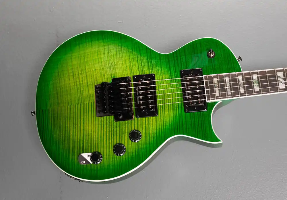 LTD Alex Skolnick Signature AS-1FR - Lime Burst– Dave's Guitar Shop Fan Favorite