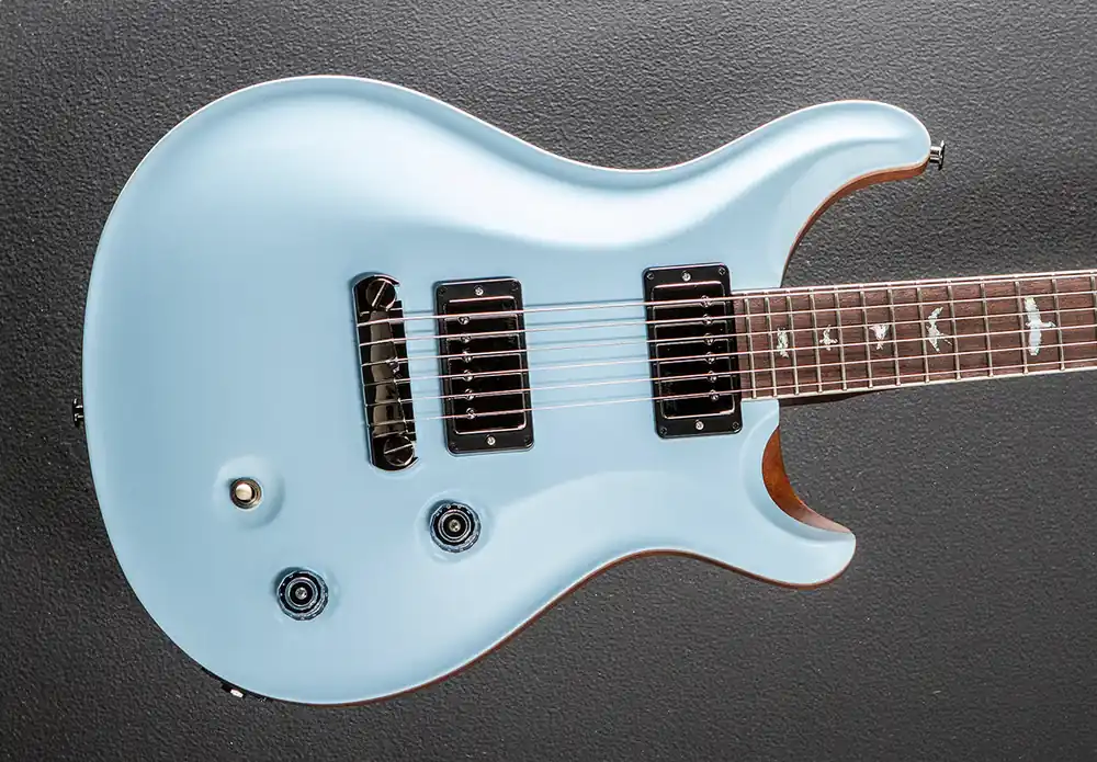 Secure Checkout McCarty Wood Library Limited – Satin Powder Blue w/Brazilian– Dave's Guitar Shop