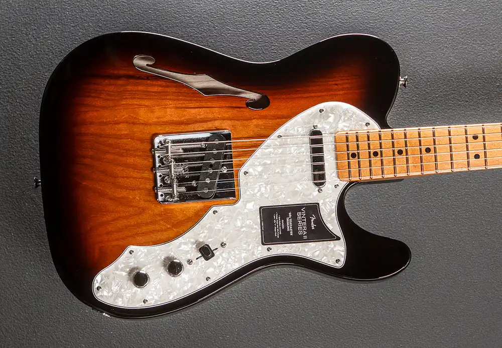 Vintera II 60's Telecaster Thinline - 3 Color Sunburst– Dave's Guitar Shop Special Discount