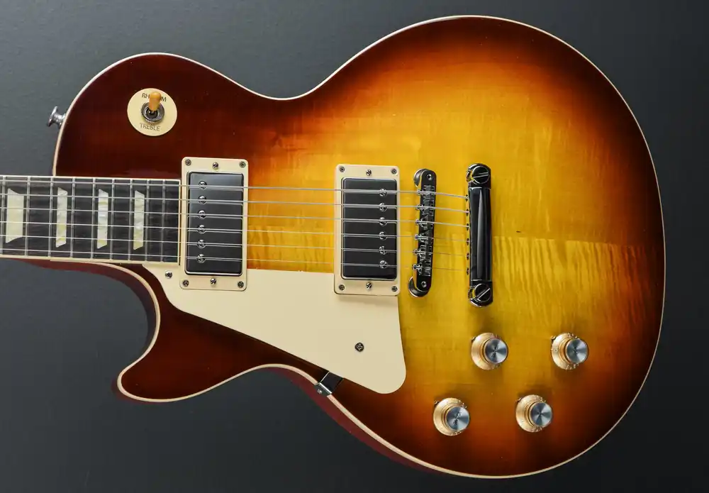 Free Delivery Les Paul Standard 60’s Left Hand - Iced Tea– Dave's Guitar Shop