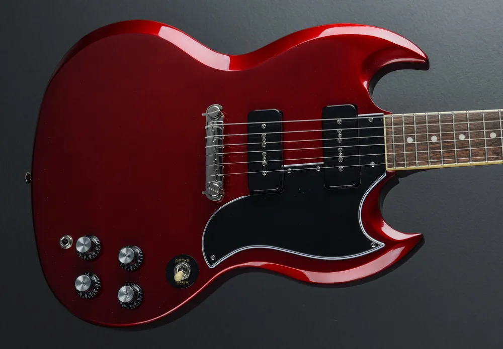 SG Special P-90 - Sparkling Burgundy– Dave's Guitar Shop Popular