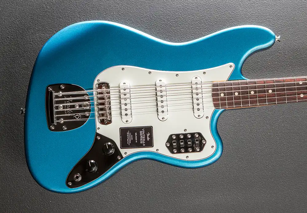 Vintera II 60's Bass VI - Lake Placid Blue– Dave's Guitar Shop Same Day Shipping