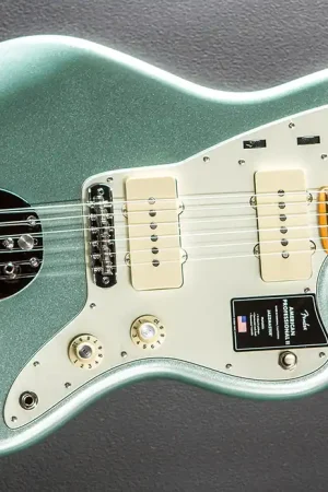 American Professional II Jazzmaster - Mystic Surf Green w/Maple– Dave's Guitar Shop Bargain