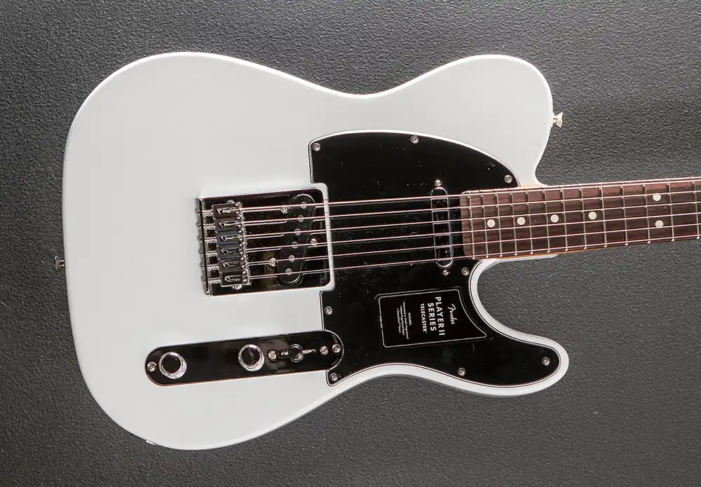 Player II Telecaster - Polar White w/Rosewood– Dave's Guitar Shop Grab Now