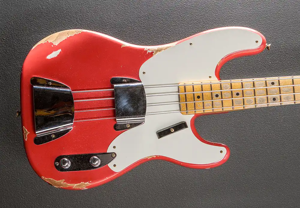 1955 Heavy Relic Precision Bass– Dave's Guitar Shop Discount