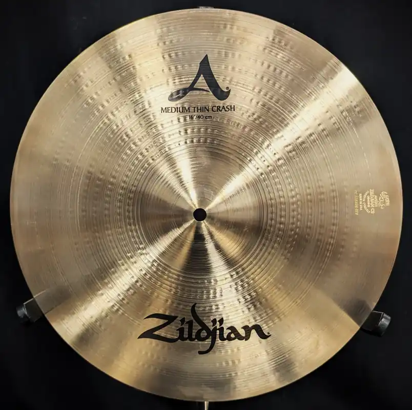 16 Inch A Medium Thin Crash– Dave's Guitar Shop Same Day Shipping