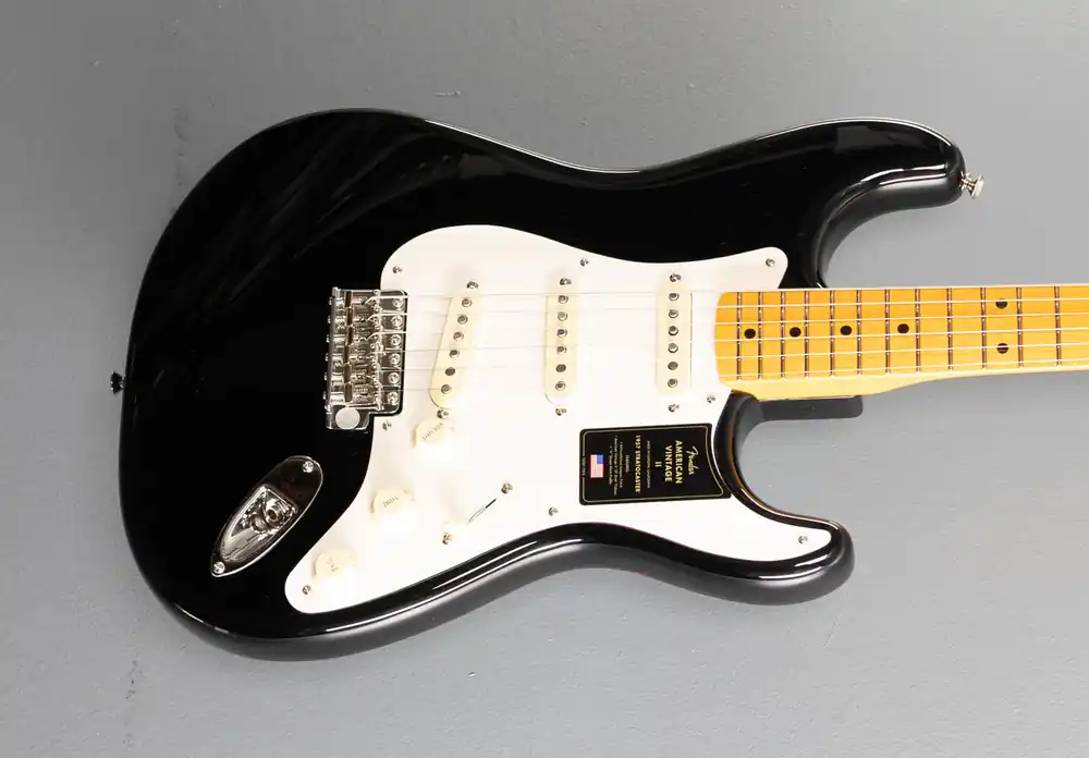 Premium American Vintage II 1957 Stratocaster - Black– Dave's Guitar Shop
