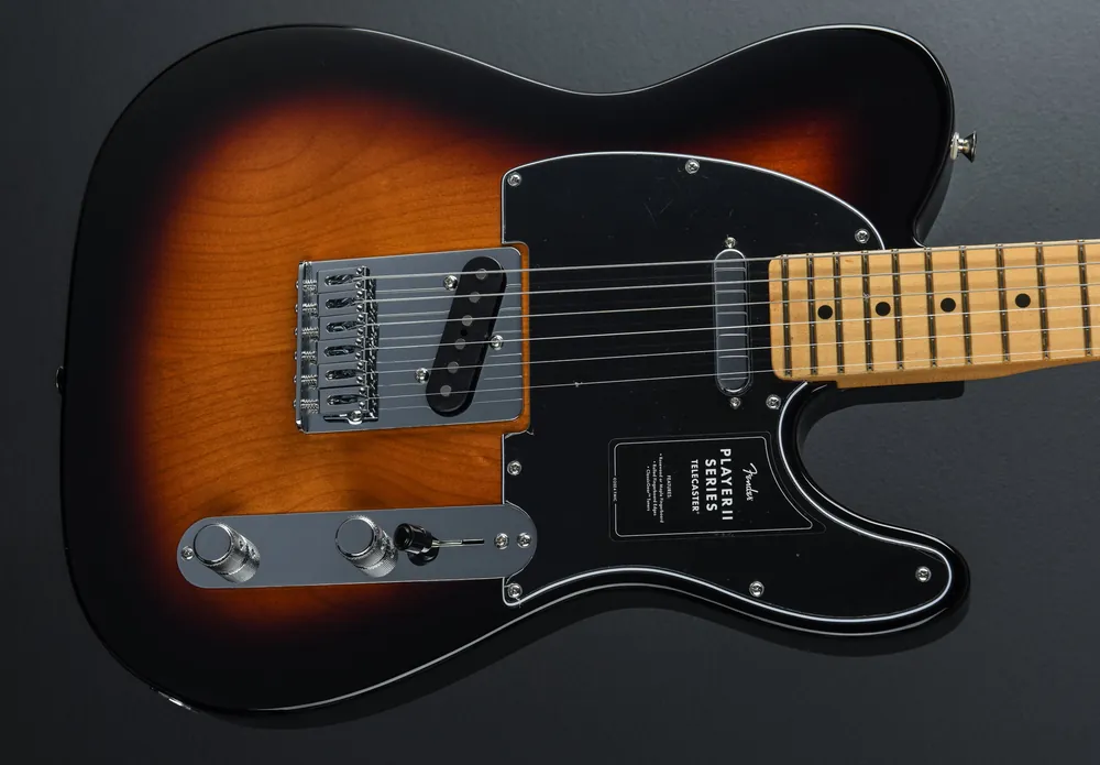 Player II Telecaster - 3 Color Sunburst w/Maple– Dave's Guitar Shop Place Order