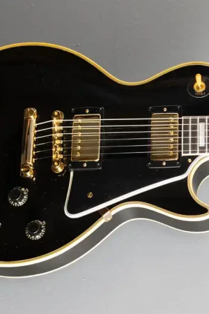 1957 Les Paul Custom Reissue - VOS Ebony 2 Pickup– Dave's Guitar Shop Budget