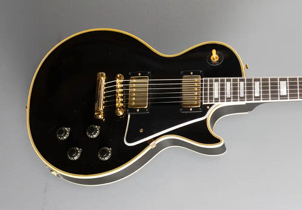 1957 Les Paul Custom Reissue - VOS Ebony 2 Pickup– Dave's Guitar Shop Budget