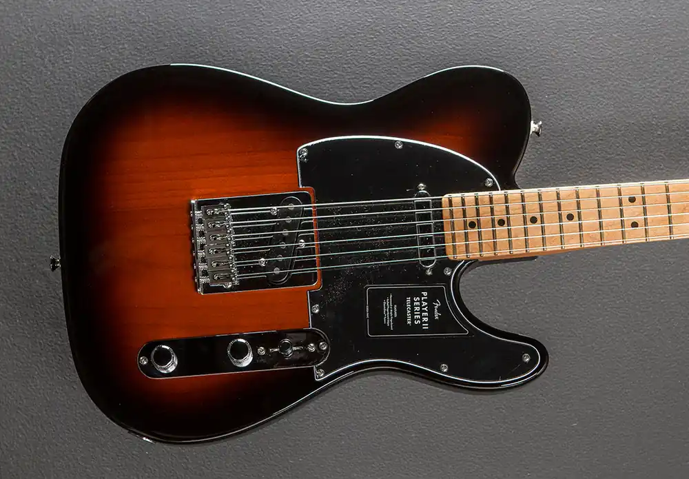 Player II Telecaster - 3 Color Sunburst w/Maple– Dave's Guitar Shop Big Sale