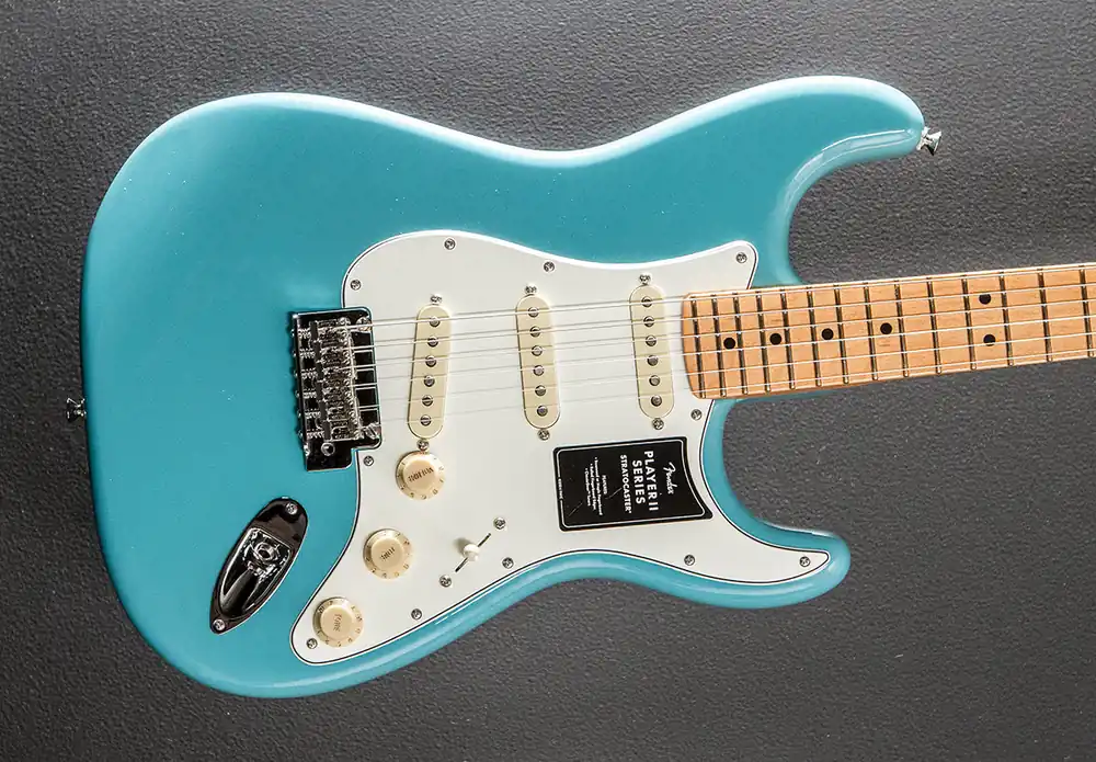 Professional Grade Player II Stratocaster - Aquatone Blue w/Maple– Dave's Guitar Shop