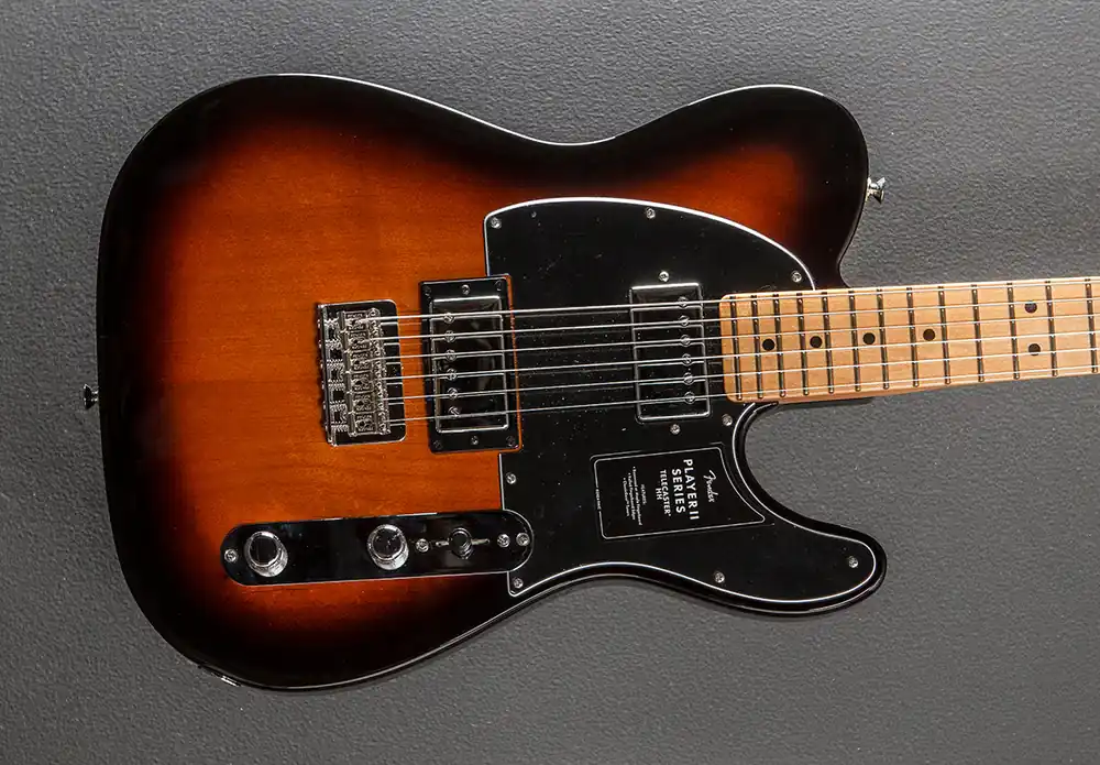 Player II Telecaster HH - 3 Color Sunburst w/Maple– Dave's Guitar Shop Limited Offer