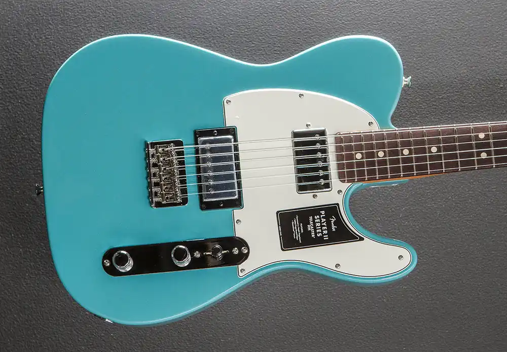 Player II Telecaster HH - Aquatone Blue w/Rosewood– Dave's Guitar Shop Markdown