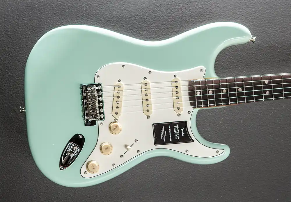 Vintera II 70's Stratocaster - Surf Green w/Rosewood– Dave's Guitar Shop Best Price