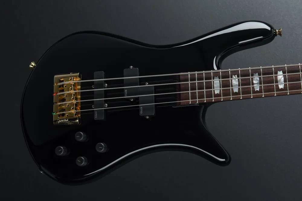 Euro Classic 4 - Solid Black– Dave's Guitar Shop Professional Grade