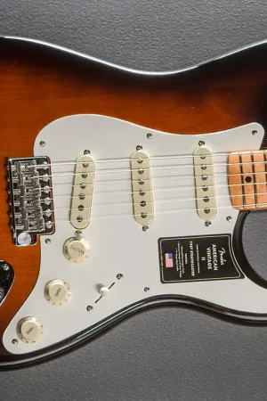 American Vintage II 1957 Stratocaster - Two Color Sunburst– Dave's Guitar Shop Weekend Sale