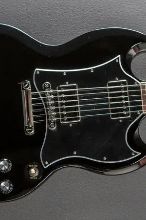 "Inspired by Gibson Collection" SG Standard - Ebony– Dave's Guitar Shop Exclusive Offer