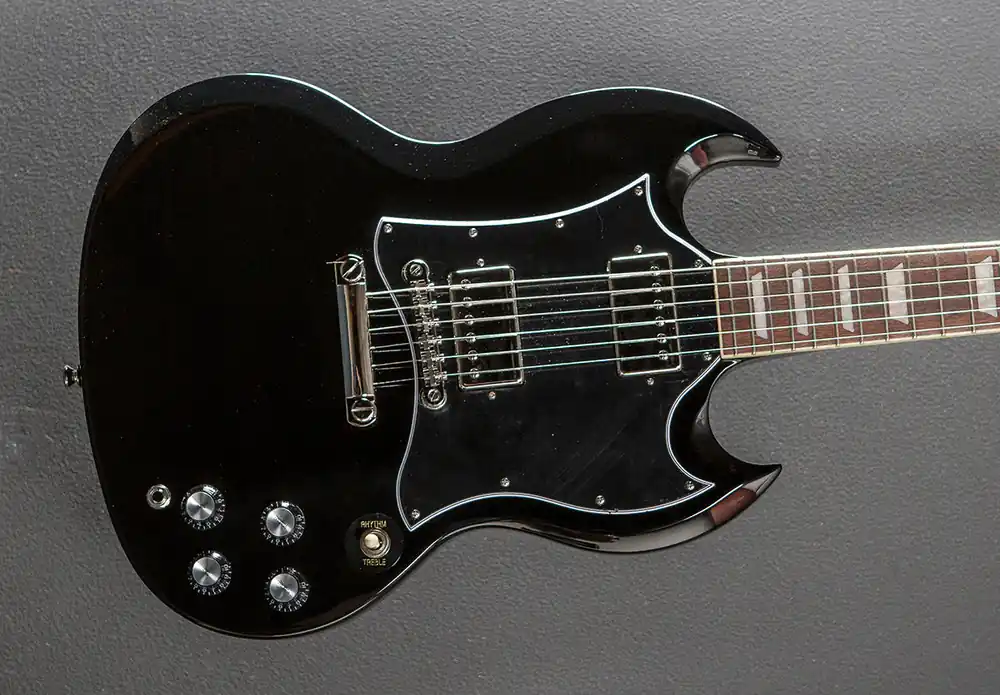"Inspired by Gibson Collection" SG Standard - Ebony– Dave's Guitar Shop Exclusive Offer