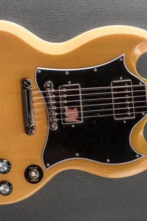 "Inspired by Gibson Collection" SG Standard - TV Yellow– Dave's Guitar Shop Warranty Included