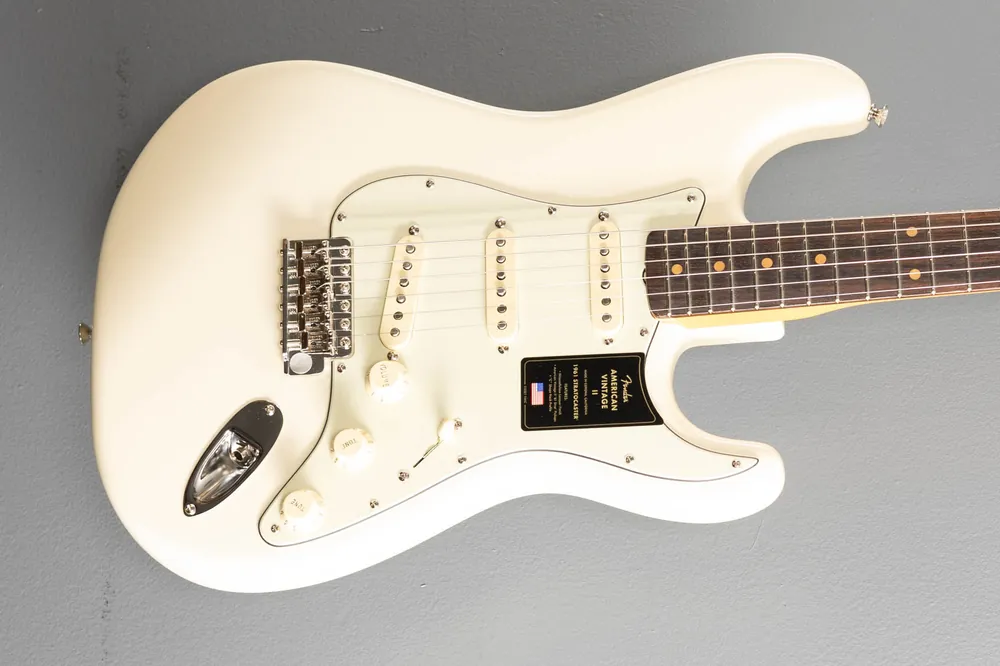 American Vintage II 1961 Stratocaster - Olympic White– Dave's Guitar Shop Professional Grade