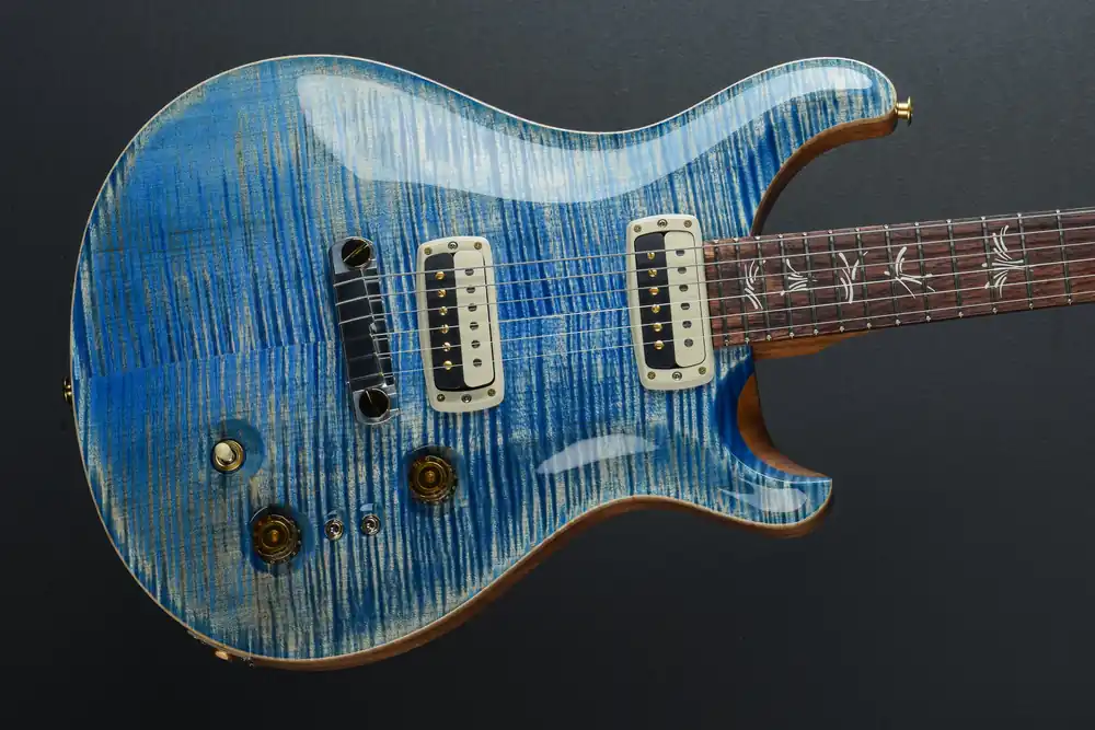 Warranty Included Paul's Guitar 10 Top - Faded Blue Jean– Dave's Guitar Shop