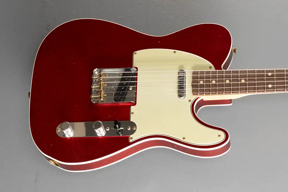 1960 Journeyman Relic Tele Custom - Candy Apple Red– Dave's Guitar Shop Luxury